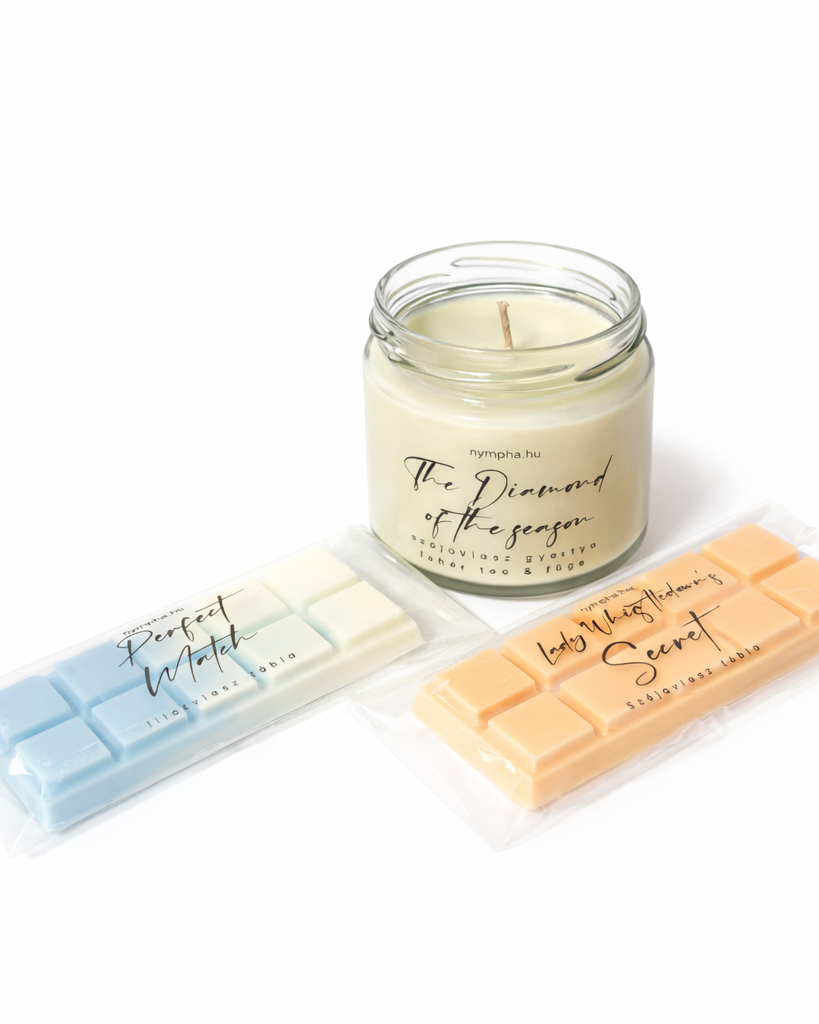 Bridgerton ihlette gyertya és illatviasz csomag