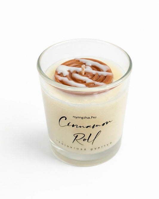 Cinnamon Roll Candle - Fahéjas csiga gyertya