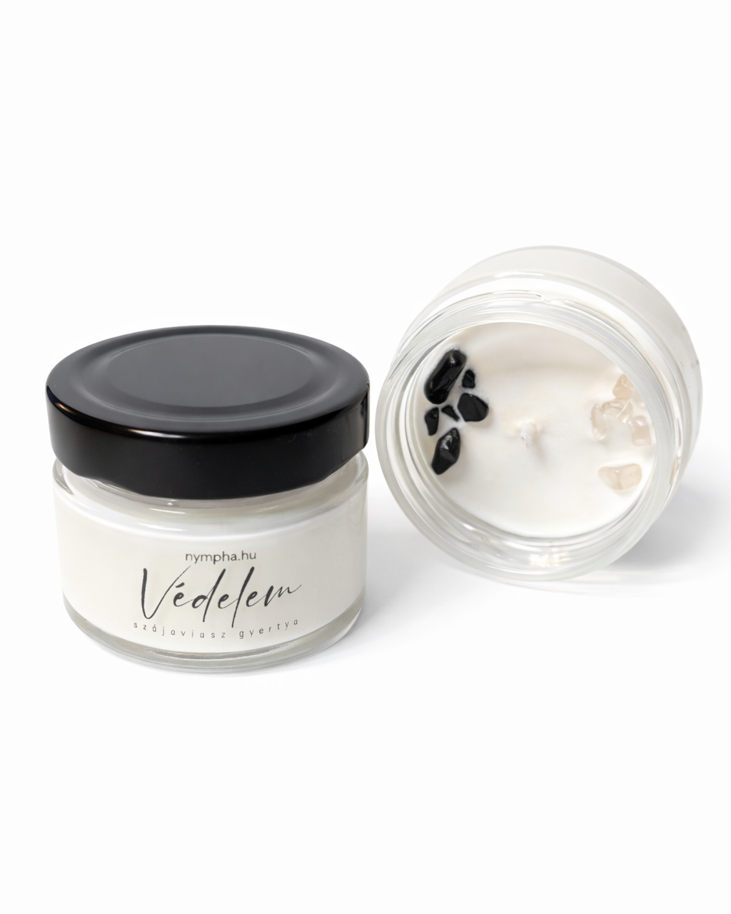 Védelem manifesztációs ásványgyertya