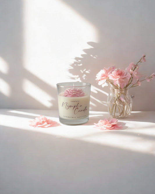 Nympha rózsás gyertya