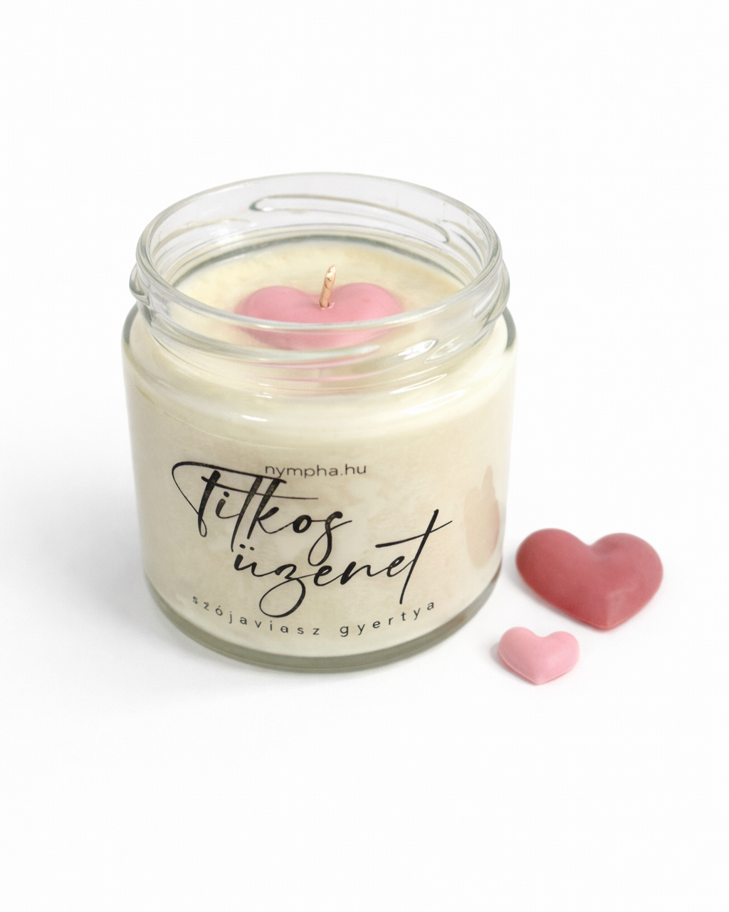 Titkos üzenet szójaviasz gyertya