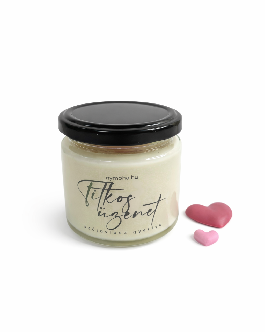 Titkos üzenet szójaviasz gyertya